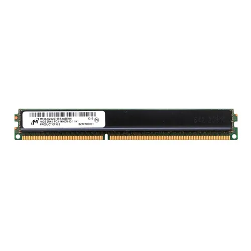 Buy Micron MT36JDZS2G72PZ-1G9E1HI | 16GB DDR3-1866MHz PC3-14900 ECC Registered VLP RDIMM CL13 2Rx4 1.5V 240-Pin Memory Module Refurbished - $182.94 Micron MT36JDZS2G72PZ-1G9E1HI | 16GB DDR3-1866MHz PC3-14900 ECC Registered VLP RDIMM CL13 2Rx4 1.5V 240-Pin Memory Module Refurbished - refurbished available on Gotodirect