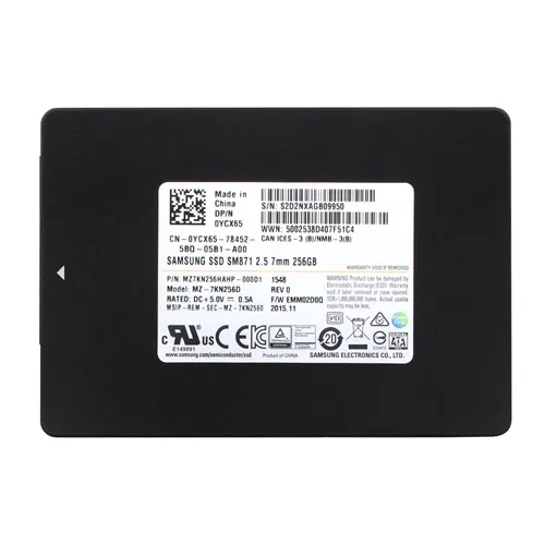 Dell YCX65 | 256GB SATA 6Gb/s 2.5-Inch Solid State Drive Refurbished - Dell refurbished available on Gotodirect
