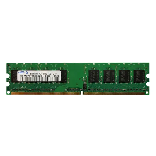 Samsung M378T6553CZO-CCC | 512MB DDR2-400MHz PC2-3200 Non-ECC Unbuffered UDIMM CL3 1Rx8 1.8V 240-Pin Memory Module Refurbished - Samsung refurbished available on Gotodirect