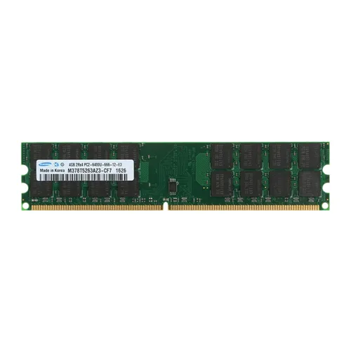 Samsung M378T5263AZ3-CF7 | 4GB DDR2-800MHz PC2-6400 Non-ECC Unbuffered UDIMM CL6 2Rx8 1.8V 240-Pin Memory Module Refurbished - Samsung refurbished available on Gotodirect