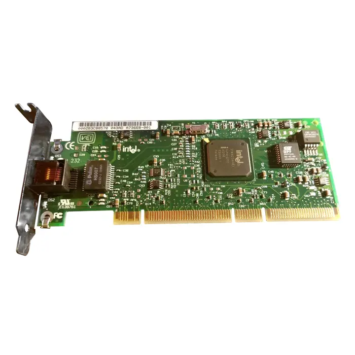 Intel A73668-001 | PRO/1000 XT Single-Port RJ-45 1Gb/s 10Base-T/100Base-TX/1000Base-TX Gigabit Ethernet PCI-X Low Profile Server Network Adapter Refurbished - Intel refurbished available on Gotodirect