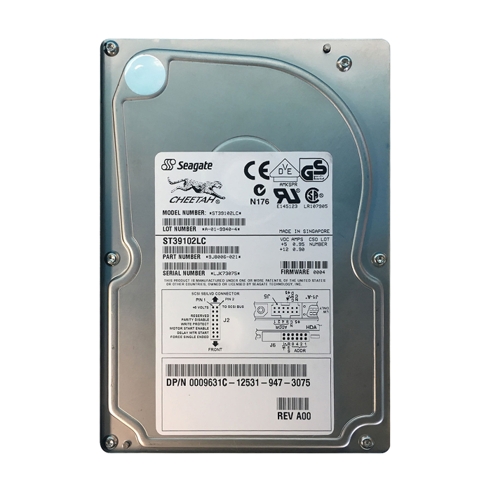 Dell 0009631C | 9.1GB 10000RPM Wide Ultra2 SCSI 1MB Cache 80-Pin 3.5-Inch Hard Drive Refurbished - Dell refurbished available on Gotodirect