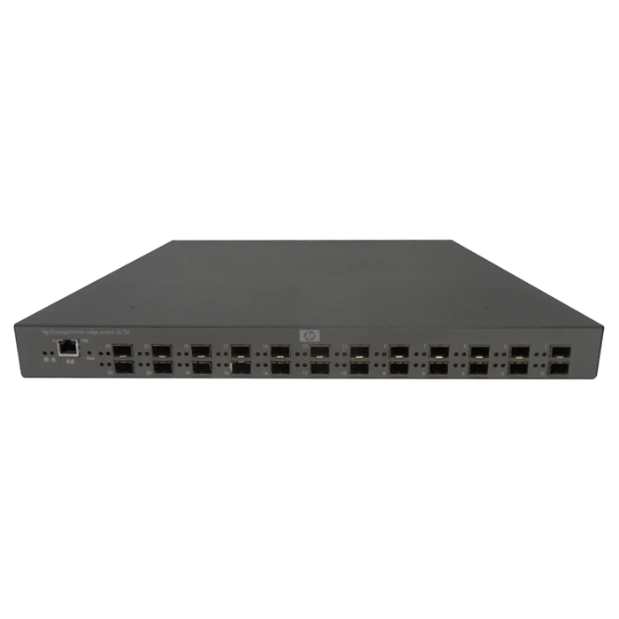 HP 316095-B21 | StorageWorks Edge 24 x Ports SFP 2GbE Fibre Channel 1U Rack-Mountable Fabric Switch Refurbished - Hewlett-Packard (ou HP en abrégé) refurbished available on Gotodirect