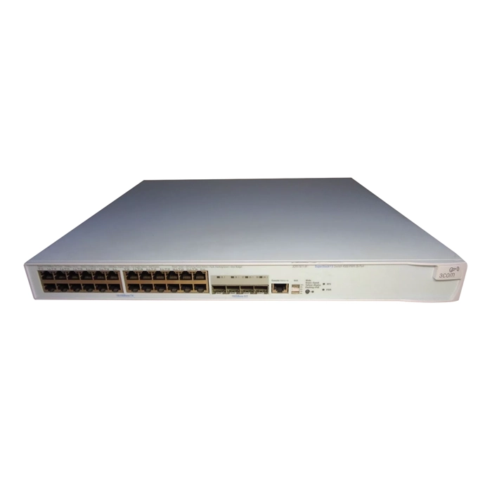 Buy 3Com 3CR17571-91 | SuperStack 3 4500 PWR 24 x RJ-45 Ports PoE 10/100Base-TX + 2 x Dual Personality RJ-45/SFP Ports Layer 3 Managed Rack-mountable Fast Ethernet Network Switch Refurbished - $391.82 3Com 3CR17571-91 | SuperStack 3 4500 PWR 24 x RJ-45 Ports PoE 10/100Base-TX + 2 x Dual Personality RJ-45/SFP Ports Layer 3 Managed Rack-mountable Fast Ethernet Network Switch Refurbished - refurbished available on Gotodirect