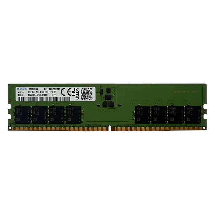 Samsung M323R4GA3PB0-CWM | 32GB DDR5-5600MHz PC5-44800 Non-ECC Unbuffered UDIMM CL46 2Rx8 1.1V 288-Pin  Memory Module Refurbished - Samsung refurbished available on Gotodirect