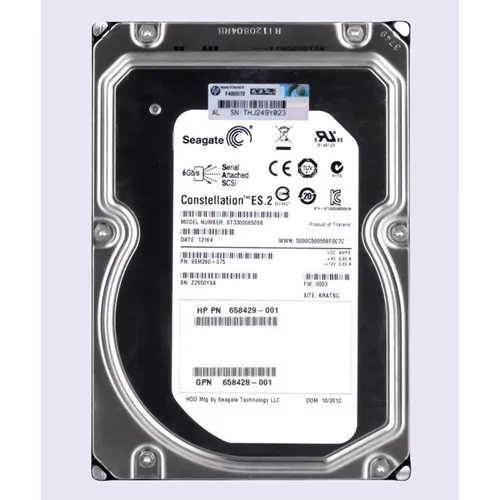 HP 658429-001 | 3TB 7200RPM Midline SAS 6Gb/s Hot Pluggable 3.5-Inch Hard Drive for MSA P2000 Series Refurbished - Hewlett-Packard (ou HP en abrégé) refurbished available on Gotodirect