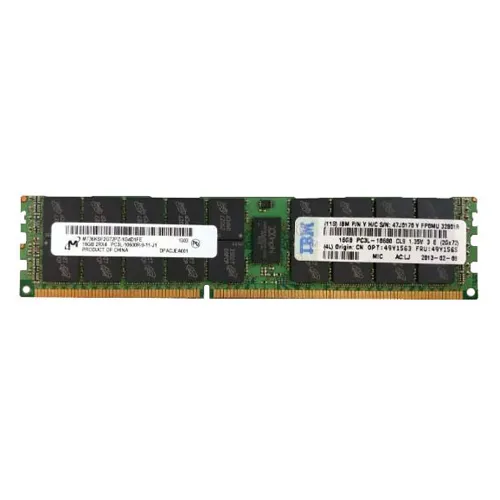 Micron MT36KSF2G72PZ-1G4D1FE | 16GB DDR3-1333MHz PC3-10600 ECC Registered RDIMM CL9 2Rx4 1.35V 240-Pin Memory Module Refurbished -  refurbished available on Gotodirect