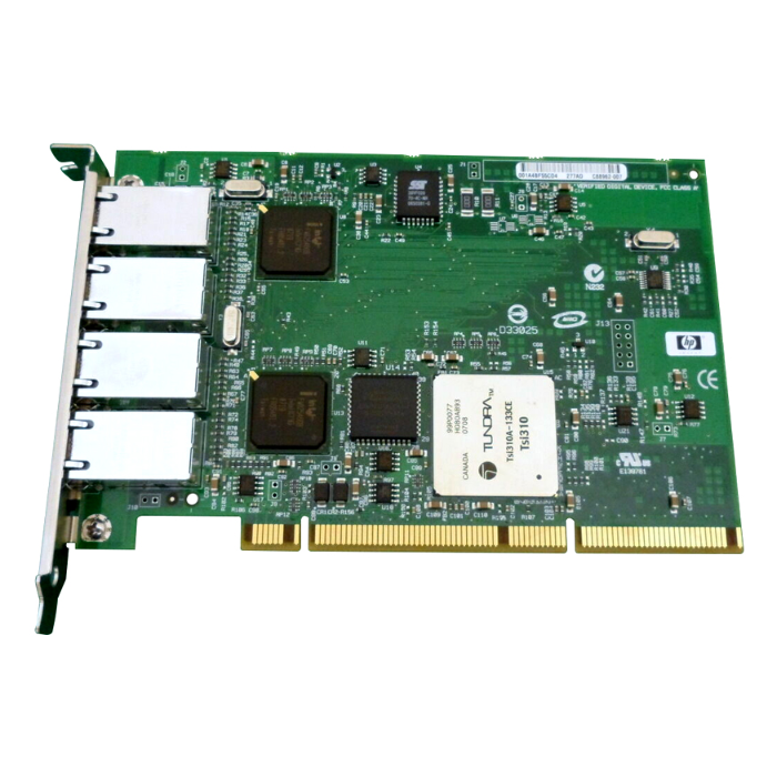 HP C88420-001 | Pro/1000MT 4 x Ports 1GBase-T PCI-X GbE Server Network Adapter Refurbished - Hewlett-Packard (ou HP en abrégé) refurbished available on Gotodirect