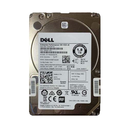 Seagate ST1800MM0078 | 1.8TB 10000RPM Multi-Level Cell SAS 12Gb/s SED 2.5-Inch Enterprise Hard Drive Refurbished - Seagate refurbished available on Gotodirect