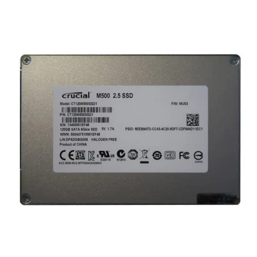 Crucial CT120M500SSD1 | M500 120GB Multi-Level Cell SATA 6Gb/s 2.5-Inch Solid State Drive Refurbished - Crucial refurbished available on Gotodirect