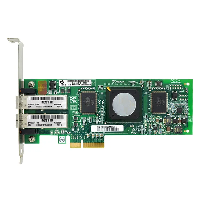 HP AE312A | StorageWorks FC1242SR 2-Ports Fibre Channel 4Gb/s PCI Express Host Bus Adapter with Standard Bracket Card Only Refurbished - Hewlett-Packard (ou HP en abrégé) refurbished available on Gotodirect