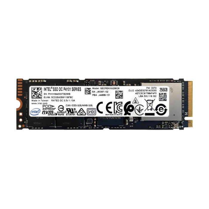Intel SSDPEKKA256G801 | DC P4101 Series 256GB TLC PCI Express 3.0 x4 NVMe M.2 2280 Internal Solid State Drive Refurbished - Intel refurbished available on Gotodirect