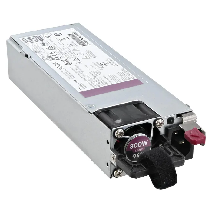HP 865412-501 | 800-Watts 100-240V AC 50-60Hz 80-Plus Platinum Hot-Pluggable Redundant Power Supply for ProLiant DL360 Gen10 Server Refurbished - Hewlett-Packard (ou HP en abrégé) refurbished available on Gotodirect