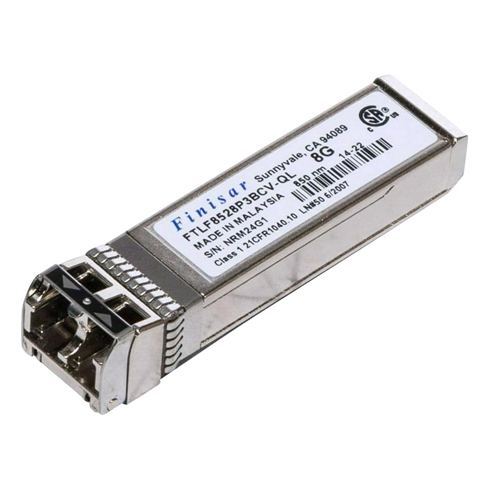 Finisar FTLF8528P3BCV-QL | 8Gb/s 8GBase-SW Multi-Mode Fibre 850nm 150m Duplex LC Connector SFP+ Transceiver Module Refurbished -  refurbished available on Gotodirect