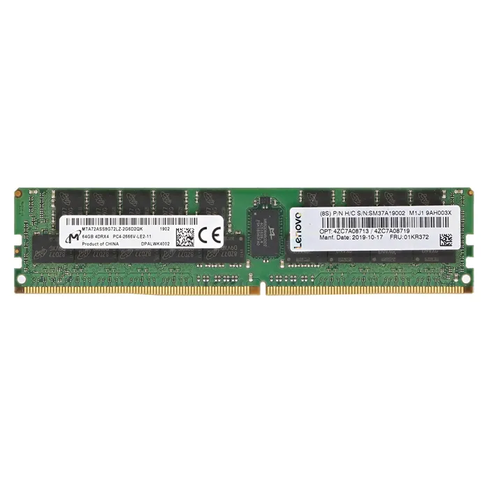 Micron MTA72ASS8G72LZ-2G6D2 | 64GB DDR4-2666MHz PC4-21300 ECC Registered LRDIMM CL19 4Rx4 1.2V 288-Pin Memory Module Refurbished -  refurbished available on Gotodirect