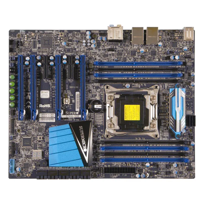 Supermicro MBD-C7X99-OCE | C7X99-OCE Socket LGA2011 Intel X99 Chipset ATX System Board (Motherboard) Supports Core i7/i7 Extreme Edition DDR4 8x DIMM Refurbished -  refurbished available on Gotodirect