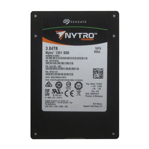 Seagate XA3840LE10063 | Nytro 1351 3.84TB Triple-Level Cell SATA 6Gb/s 2.5-Inch Solid State Drive Refurbished - Seagate refurbished available on Gotodirect