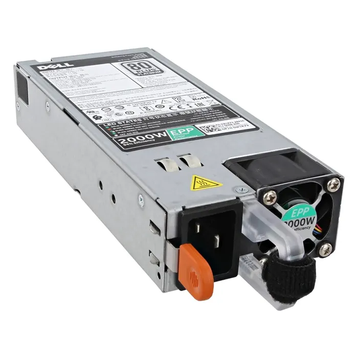 Dell 0W1R7V | 2000-Watts 100-240V AC 11.5A 50-60Hz 80-Plus Platinum Hot-Plug Power Supply for PowerEdge C4130 / FX2 Servers Refurbished - Dell refurbished available on Gotodirect