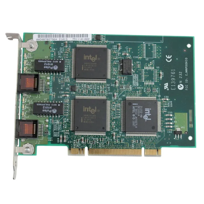 Dell 9213P | Intel Pro 2-Ports 10/100Base-T PCI Express Ethernet Network Interface Card Refurbished - Dell refurbished available on Gotodirect