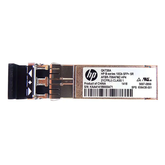 HP QK726A | B-Series 10Gb/s 10GBase-SR Multi-Mode Fibre 850nm 300m LC Connector SFP+ Transceiver Module Refurbished - Hewlett-Packard (ou HP en abrégé) refurbished available on Gotodirect