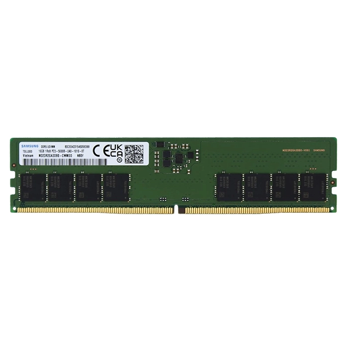 Samsung M323R2GA3DB0-CWM0D | 16GB DDR5-5600MHz PC5-44800 Non-ECC Unbuffered UDIMM CL46 1Rx8 1.1V 288-Pin  Memory Module Refurbished - Samsung refurbished available on Gotodirect