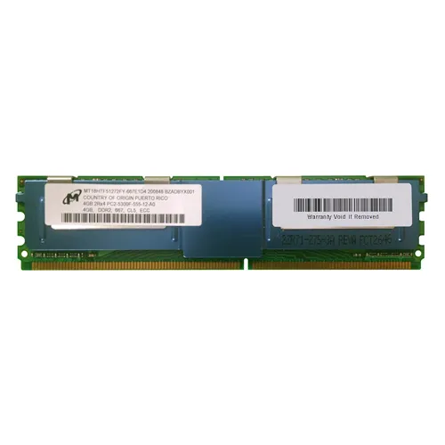 Buy Micron MT18HTF51272FY-667E1D4 | 4GB DDR2-667MHz PC2-5300 ECC Fully Buffered FB-DIMM CL5 2Rx4 1.8V 240-Pin Memory Module Refurbished - $87.04 Micron MT18HTF51272FY-667E1D4 | 4GB DDR2-667MHz PC2-5300 ECC Fully Buffered FB-DIMM CL5 2Rx4 1.8V 240-Pin Memory Module Refurbished - refurbished available on Gotodirect