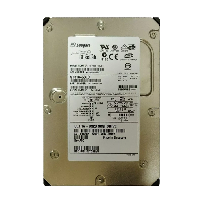 Dell 01R187 | 18GB 15000RPM Ultra320 SCSI 8MB Cache 80-Pin 3.5-Inch Hard Drive Refurbished - Dell refurbished available on Gotodirect