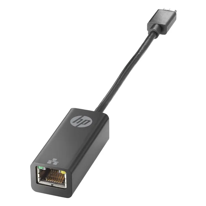 HP 855474-001 | USB-C to RJ45 Network Ethernet Adapter Black Refurbished - Hewlett-Packard (ou HP en abrégé) refurbished available on Gotodirect