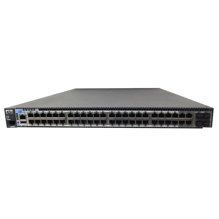 HP J9451A#ABA | ProCurve 6600 Series 6600-48G 44 x 10/100/1000Base-T RJ-45 and 4 x 1G Dual-Personality RJ-45/SFP Ports Layer 3 Managed Gigabit Ethernet Switch Refurbished - Hewlett-Packard (ou HP en abrégé) refurbished available on Gotodirect