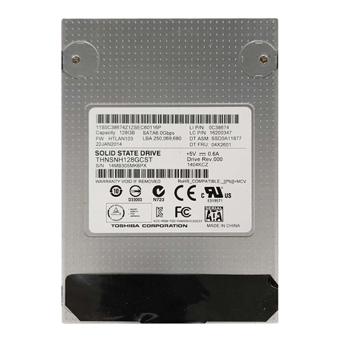 Lenovo 0C38674 | 128GB MLC SATA 6GB/s 2.5-Inch Internal Solid State Drive Refurbished - Lenovo refurbished available on Gotodirect