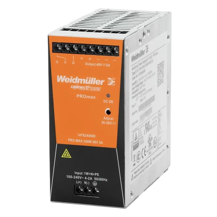Axis 01726-001 | 240-Watts 100-240V AC 4A 45-65Hz DIN Power Supply for T8504-R Industrial PoE Switch Refurbished -  refurbished available on Gotodirect