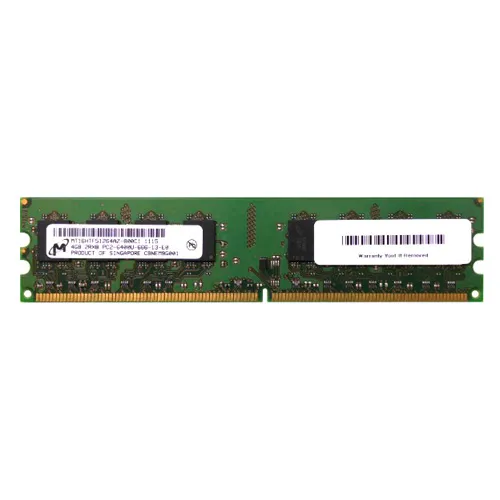 Micron MT16HTF51264AZ-800C1 | 4GB DDR2-800MHz PC2-6400 Non-ECC Unbuffered UDIMM CL6 2Rx8 1.8V 240-Pin Memory Module Refurbished -  refurbished available on Gotodirect