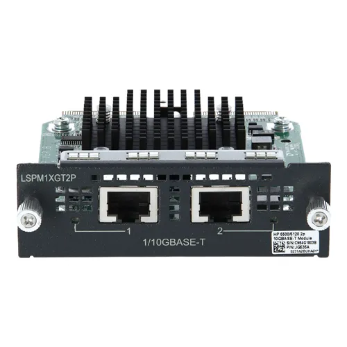 HP JG535A | FlexNetwork 5500/5120 2 x Ports 10GBase-T Network Switch Module Refurbished - Hewlett-Packard (ou HP en abrégé) refurbished available on Gotodirect