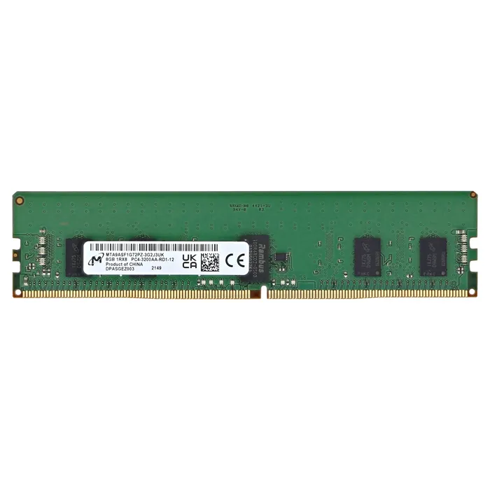 Micron MTA9ASF1G72PZ-3G2 | 8GB DDR4-3200MHz PC4-25600 ECC Registered RDIMM CL22 1Rx8 1.2V 288-Pin Memory Module Refurbished -  refurbished available on Gotodirect