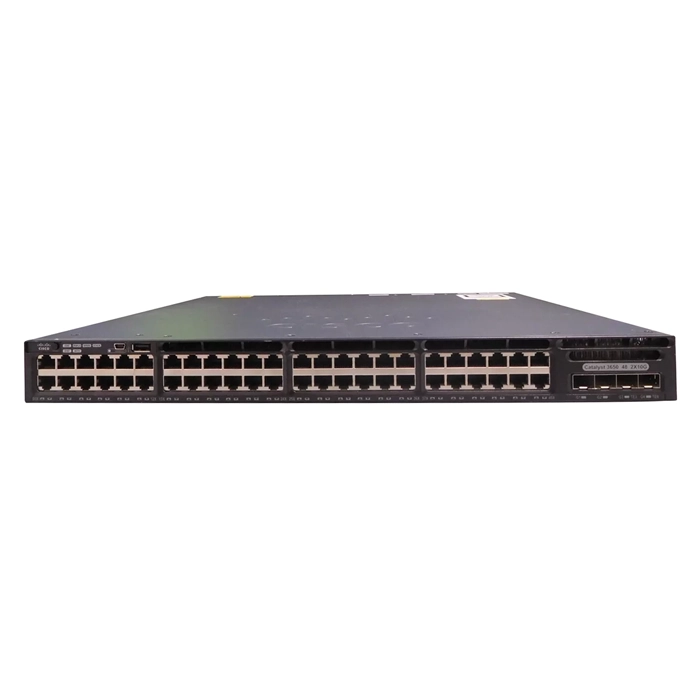 Cisco WS-C3650-48TD-L | Catalyst C3650 Series 3650-48TD 48 x RJ-45 Ports 10/100/1000Base-T + 2 x SFP+ Uplinks Ports Layer 3 Managed Rack-mountable Gigabit Ethernet Network Switch Refurbished - Cisco Systems Inc. refurbished available on Gotodirect