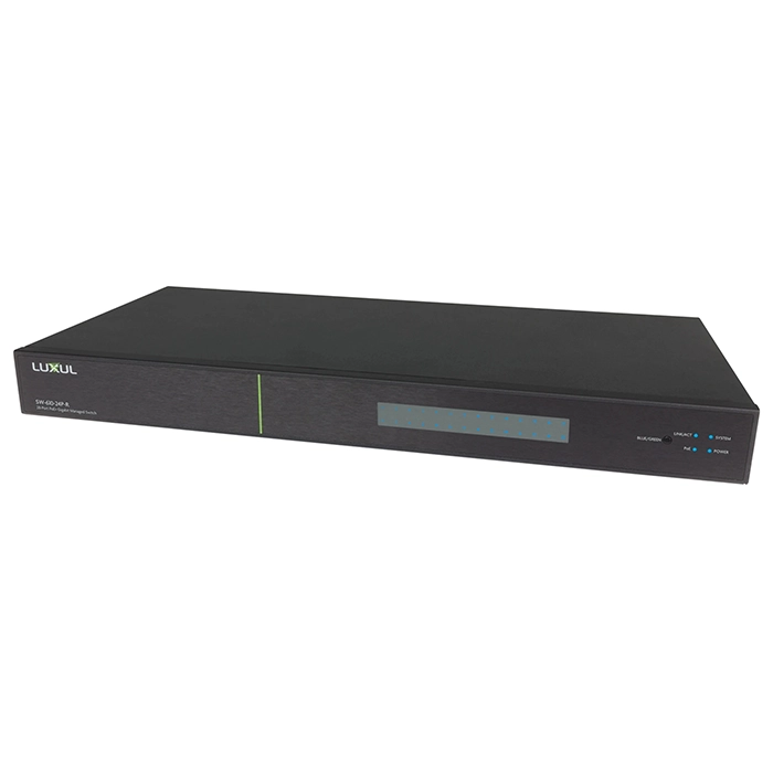 Buy Luxul SW-610-24P-R | 24-Ports Gigabit Ethernet PoE+ with 4x SFP+ Ports L2 L3 Supported Managed Switch Refurbished - $1220.61 Luxul SW-610-24P-R | 24-Ports Gigabit Ethernet PoE+ with 4x SFP+ Ports L2 L3 Supported Managed Switch Refurbished - refurbished available on Gotodirect