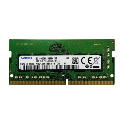 Samsung M474A1K43BB1-CTD | 8GB DDR4-2666MHz PC4-21300 ECC Unbuffered SODIMM CL19 1Rx8 1.2V 260-Pin Memory Module Refurbished - Samsung refurbished available on Gotodirect