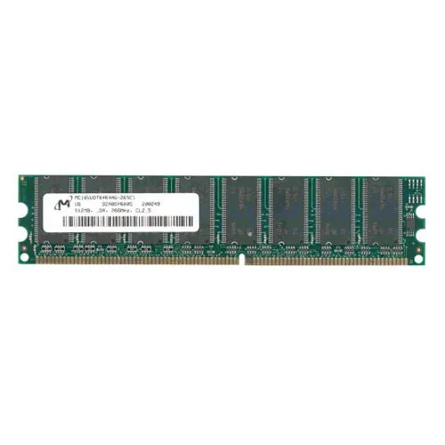Buy Micron MC16VDDT6464AG-265C1 | 512MB DDR-266MHz PC-2100 Non-ECC Unbuffered UDIMM CL2.5 2Rx8 2.5V 184-Pin Memory Module Refurbished - $182.06 Micron MC16VDDT6464AG-265C1 | 512MB DDR-266MHz PC-2100 Non-ECC Unbuffered UDIMM CL2.5 2Rx8 2.5V 184-Pin Memory Module Refurbished - refurbished available on Gotodirect