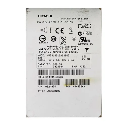 Buy HGST 0B24934 | Ultrastar SSD400S Series 100GB Single-Level Cell SAS 6Gb/s 2.5-inch Solid State Drive Refurbished - $260.00 HGST 0B24934 | Ultrastar SSD400S Series 100GB Single-Level Cell SAS 6Gb/s 2.5-inch Solid State Drive Refurbished - HGST (a subsidiary of Western Digital) refurbished available on Gotodirect