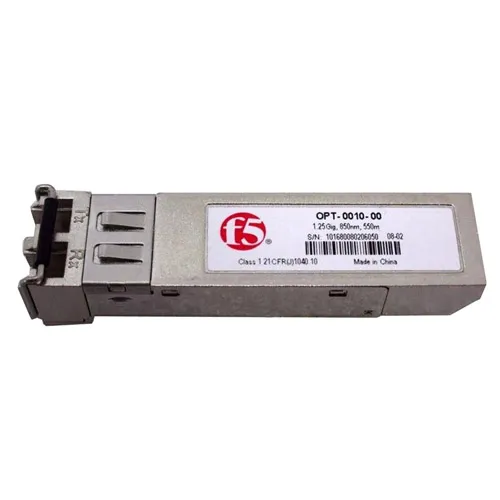 Buy F5 Networks OPT-0010-00 | 1000Base-SX Fibre Optic 550M Transceiver Refurbished - $80.40 F5 Networks OPT-0010-00 | 1000Base-SX Fibre Optic 550M Transceiver Refurbished - refurbished available on Gotodirect
