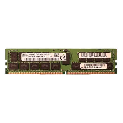 Hynix HMA84GR7AFR4N-UH | 32GB DDR4-2400MHz PC4-19200 ECC Registered RDIMM CL17 2Rx4 1.2V 288-Pin Memory Module Refurbished -  refurbished available on Gotodirect