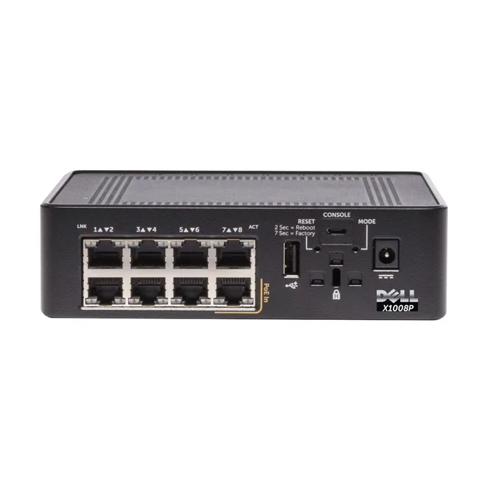 Dell 0648NJ | X-Series X1008P 8 x 10/100/1000Base-T RJ-45 PoE Ports Layer 2 Managed Gigabit Ethernet Switch Refurbished - Dell refurbished available on Gotodirect