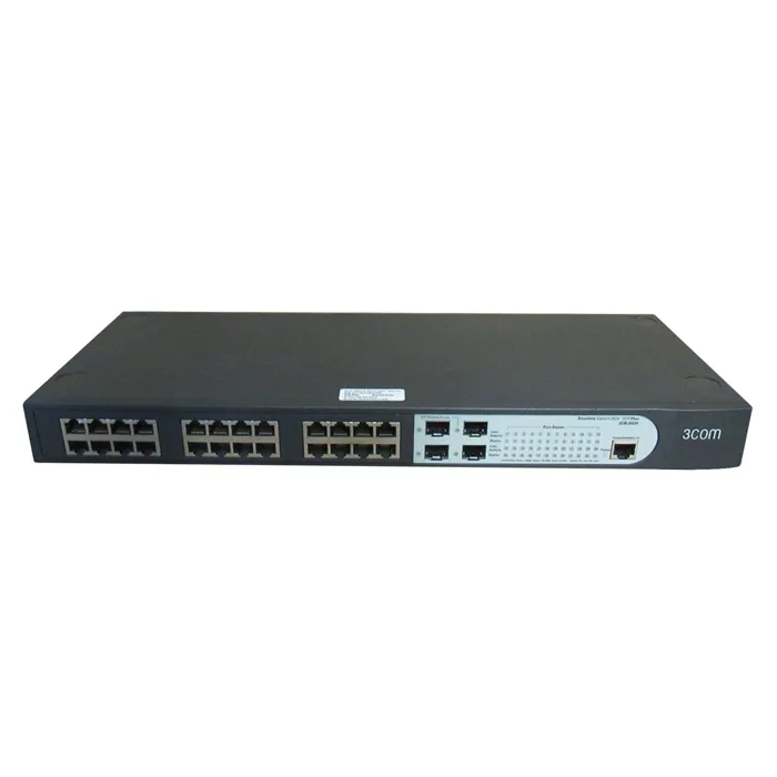 3Com 3CBLSG24 | SuperStack 3 2924-SFP 24 x Ports 10/100/1000Base-T + 4 x SFP Ports Layer 2 Managed Gigabit Ethernet Network Switch Refurbished -  refurbished available on Gotodirect