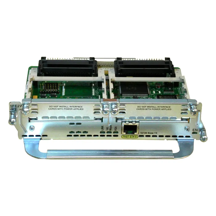 Cisco NM-1FE2W-V2 | 1 10/100 Ethernet with 2 WAN Card Slot Network Module Refurbished - Cisco Systems Inc. refurbished available on Gotodirect