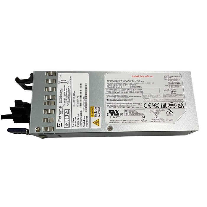 Extreme Networks XN-ACPWR-920W | 920-Watt AC PoE Power Supply with Front to Back Airflow for 5420 Switch Series Refurbished -  refurbished available on Gotodirect