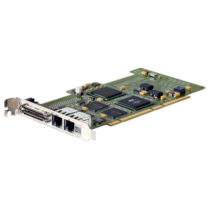 HP A5838-69002 | 2-Ports 10/100Base-TX + 2-Ports Ultra2 SCSI 1000Base-T PCI Network Card Refurbished - Hewlett-Packard (ou HP en abrégé) refurbished available on Gotodirect