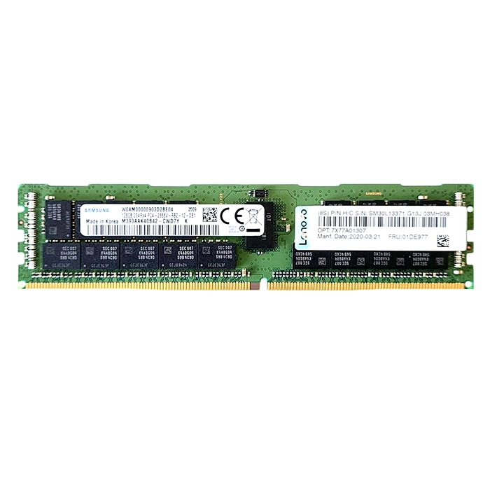 Lenovo 7X77A01307 | 128GB DDR4-2666MHz PC4-21300 ECC Registered RDIMM CL19 8Rx4 1.2V 288-Pin Memory Module Refurbished - Lenovo refurbished available on Gotodirect