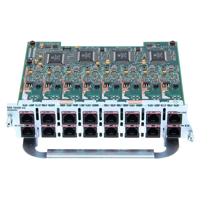 Cisco NM-16AM-V2 | 16 port Analog Modem Network Module with V.92 Refurbished - Cisco Systems Inc. refurbished available on Gotodirect