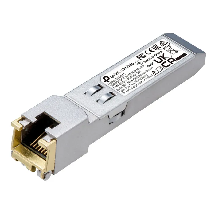 TP-LINK SM331T | Omada 1000BASE-T RJ45 SFP Module Refurbished - TP-Link refurbished available on Gotodirect