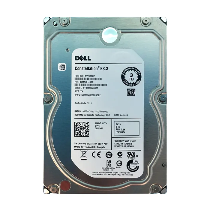 Seagate 9ZM178-036 | Constellation ES.3 Series 3TB 7200RPM SATA 6Gb/s 128MB Cache (512n) 3.5-Inch Hard Drive Refurbished - Seagate refurbished available on Gotodirect